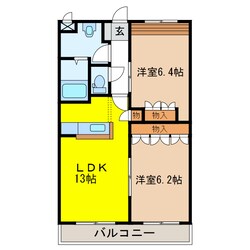 オアシスの物件間取画像